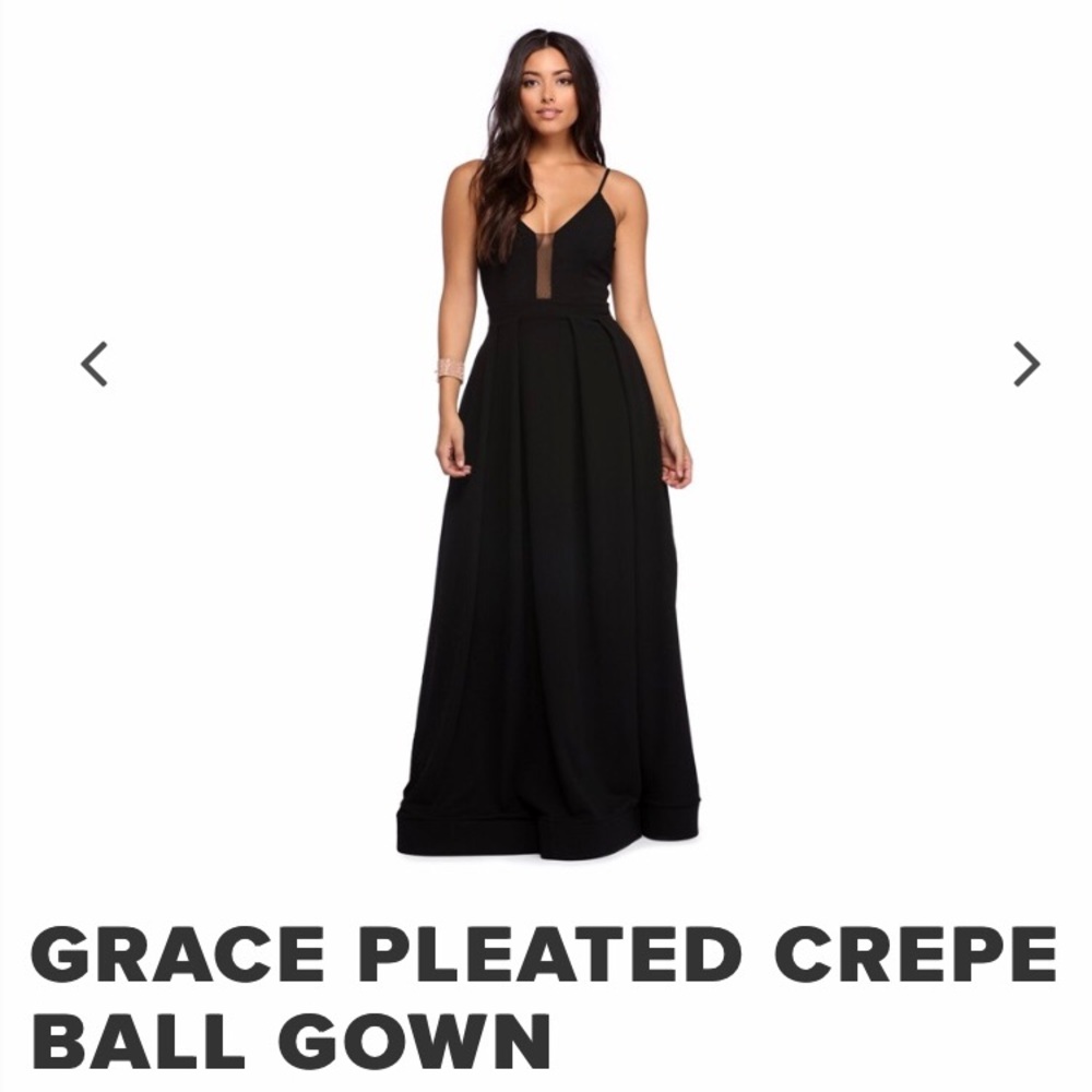 Black Ball Gown/ Prom Dress